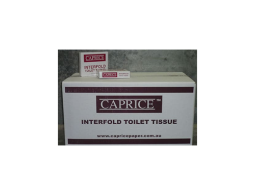 Caprice Interfold Toilet Tissue 150CW