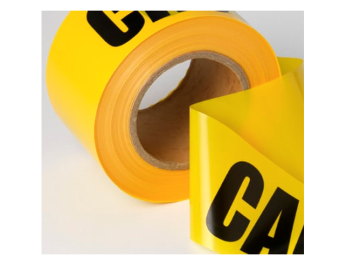 Caution Tape Yellow and Black