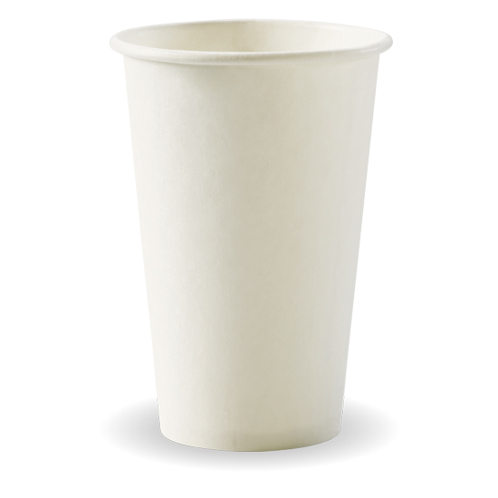 BioPak Single Wall White Cup