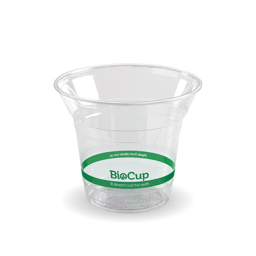 BioPak Clear BioCup 300ml - Sandhurst Cleaning Supplies Bendigo