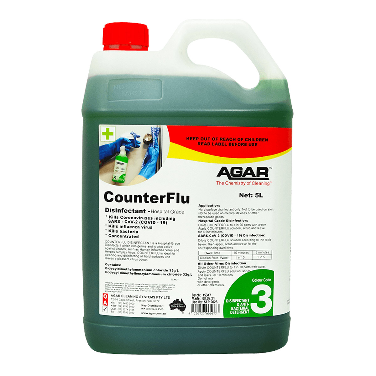 Agar CounterFlu - Sandhurst Cleaning Supplies Bendigo