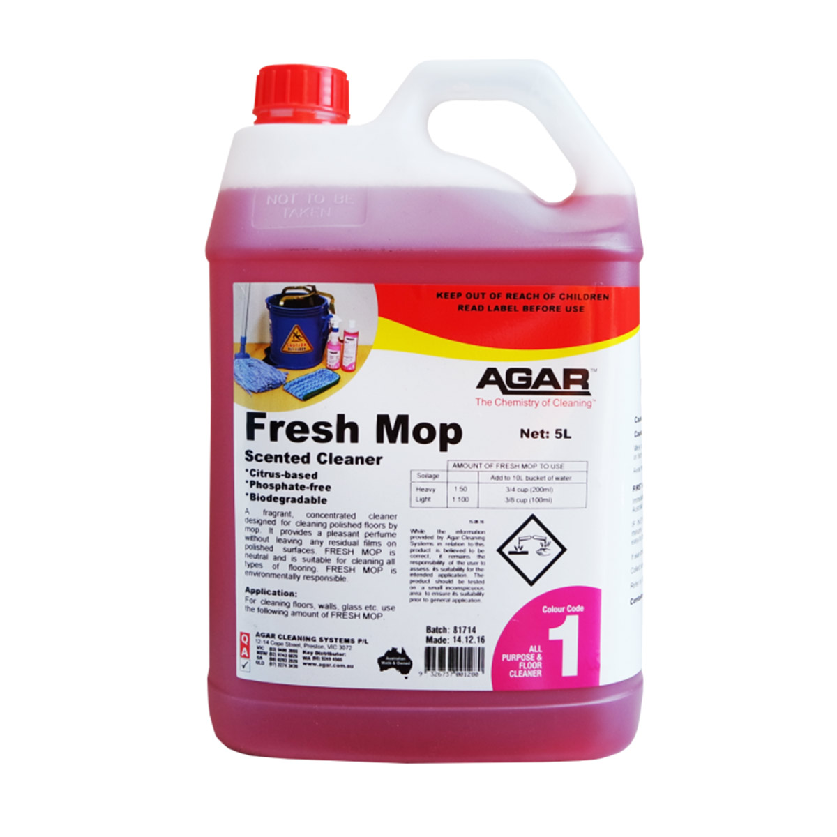 Agar Fresh Mop - Sandhurst Cleaning Supplies Bendigo