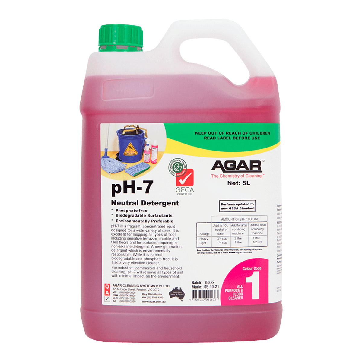 Agar pH7 - Sandhurst Cleaning Supplies Bendigo