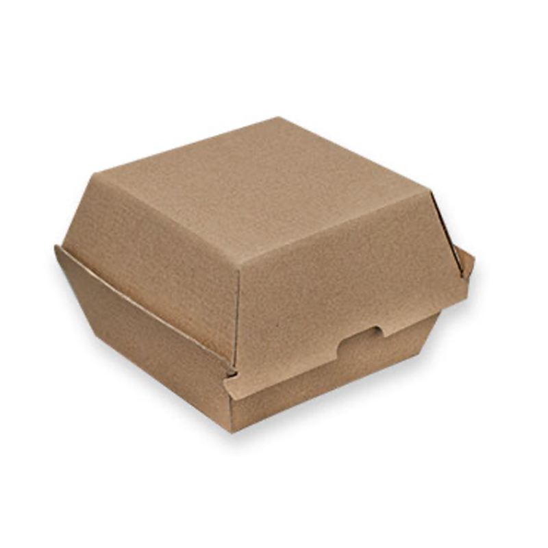 Kraft Burger Box - Sandhurst Cleaning Supplies Bendigo