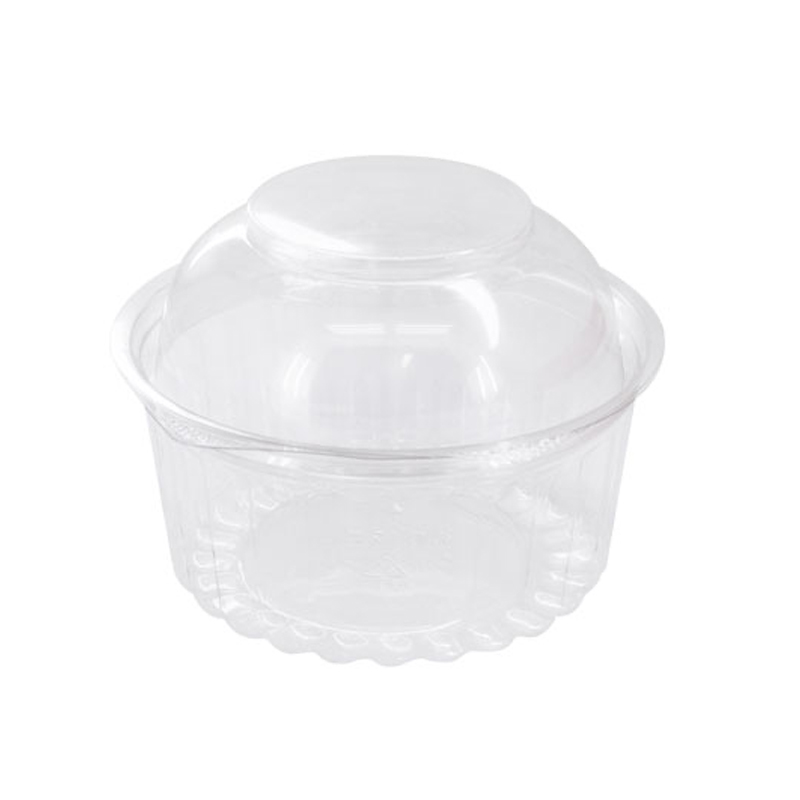 PET Clear Bowls with Dome Hinged Lids - Sandhurst Cleaning Supplies Bendigo