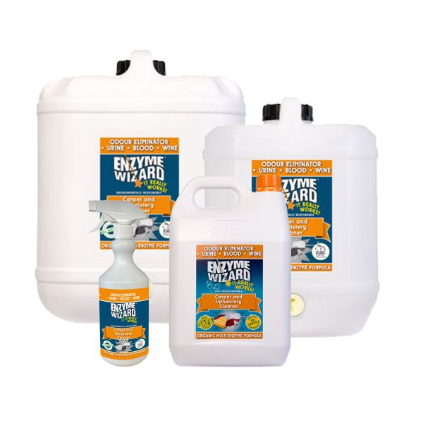 Enzyme Wizard Carpet and Upholstery Cleaner Sandhurst Cleaning Supplies