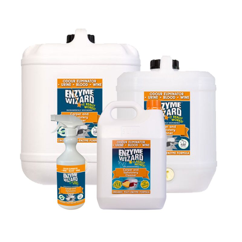 Enzyme Wizard Carpet and Upholstery Cleaner Sandhurst Cleaning Supplies