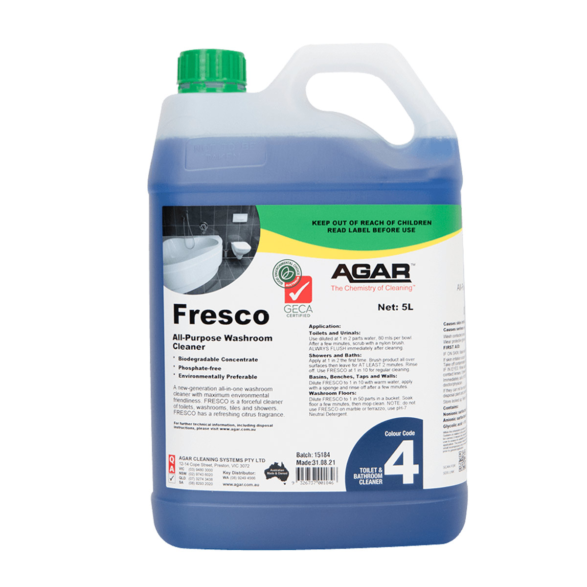 Agar FRESCo - Sandhurst Cleaning Supplies Bendigo