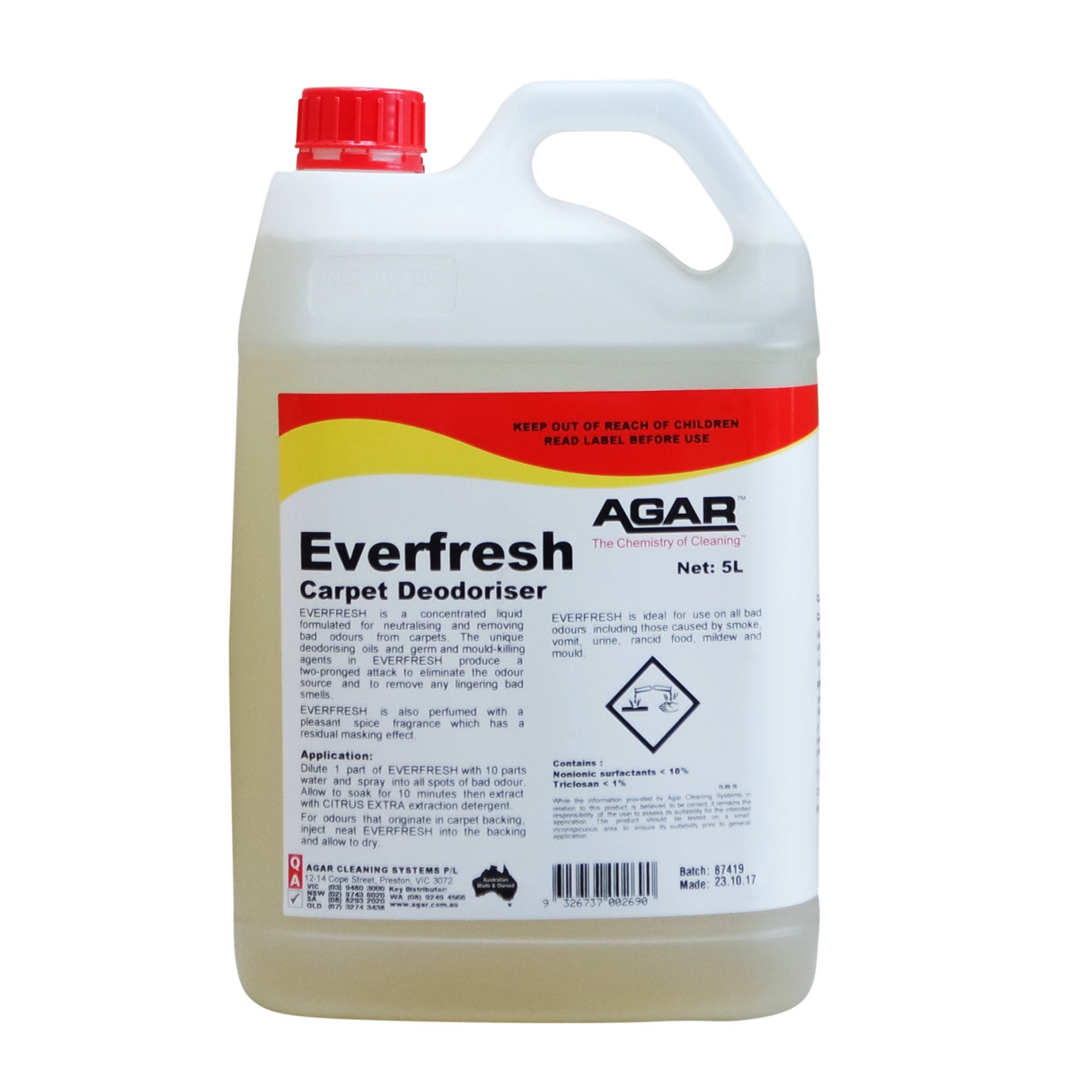 Agar Everfresh - Sandhurst Cleaning Supplies Bendigo