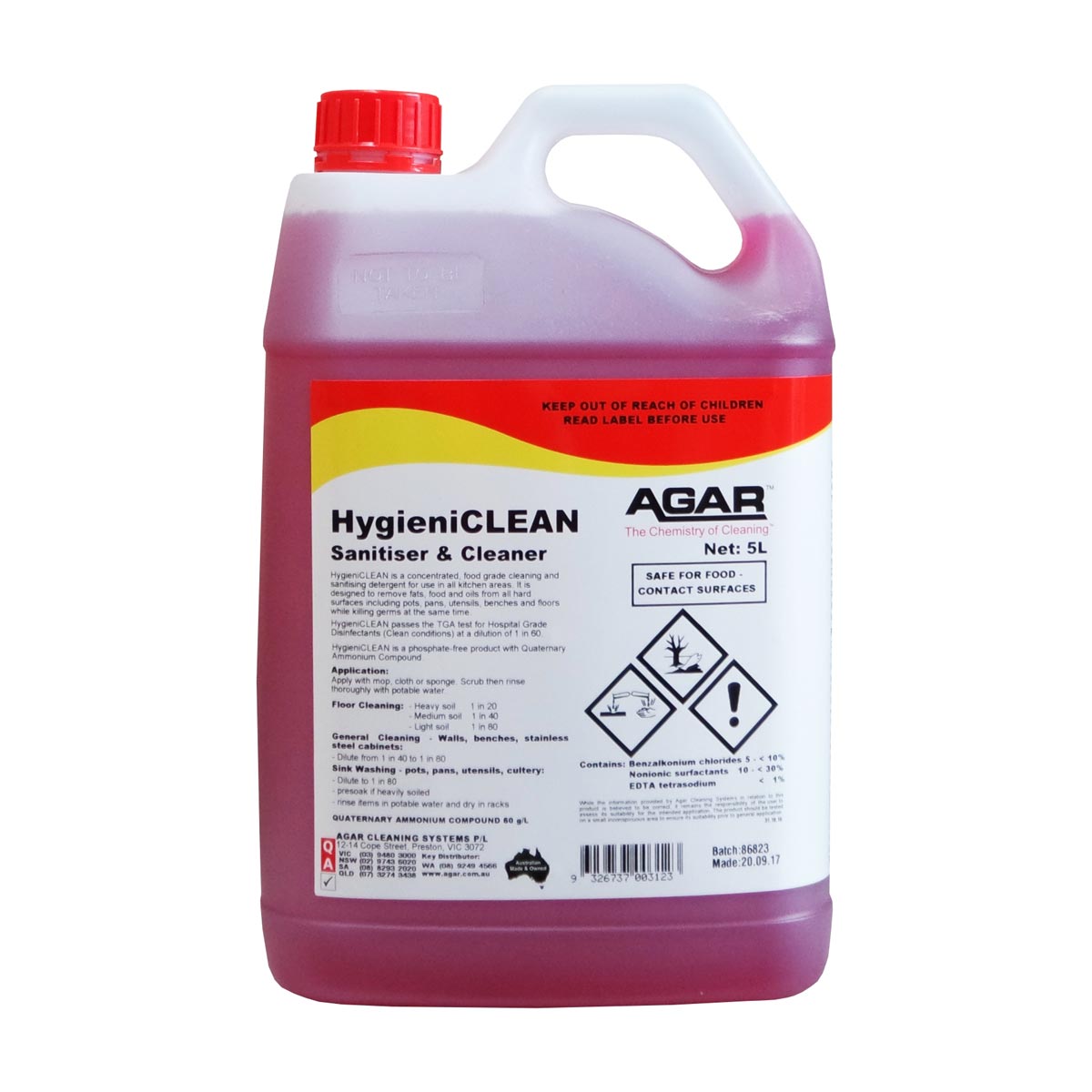 Agar Hygieniclean - Sandhurst Cleaning Supplies Bendigo